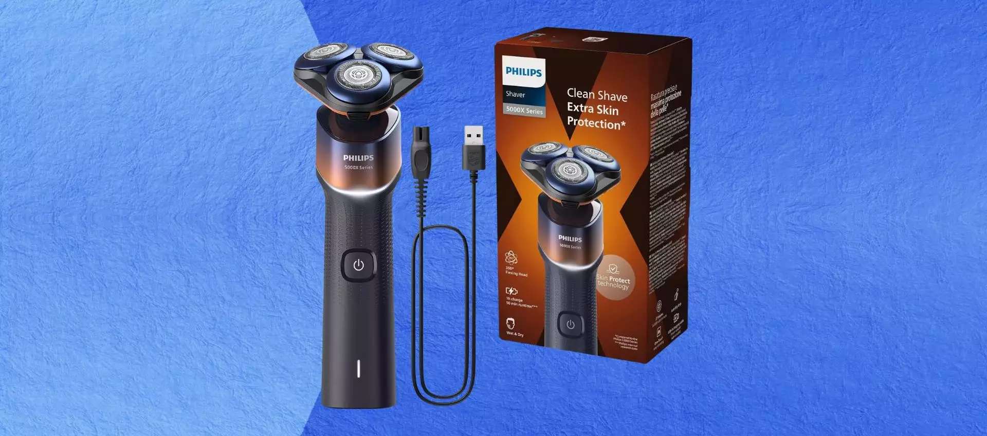 Philips Shaver 5000X: da 129,99 a soli 54,99 euro, devi correre (-58% su Amazon)