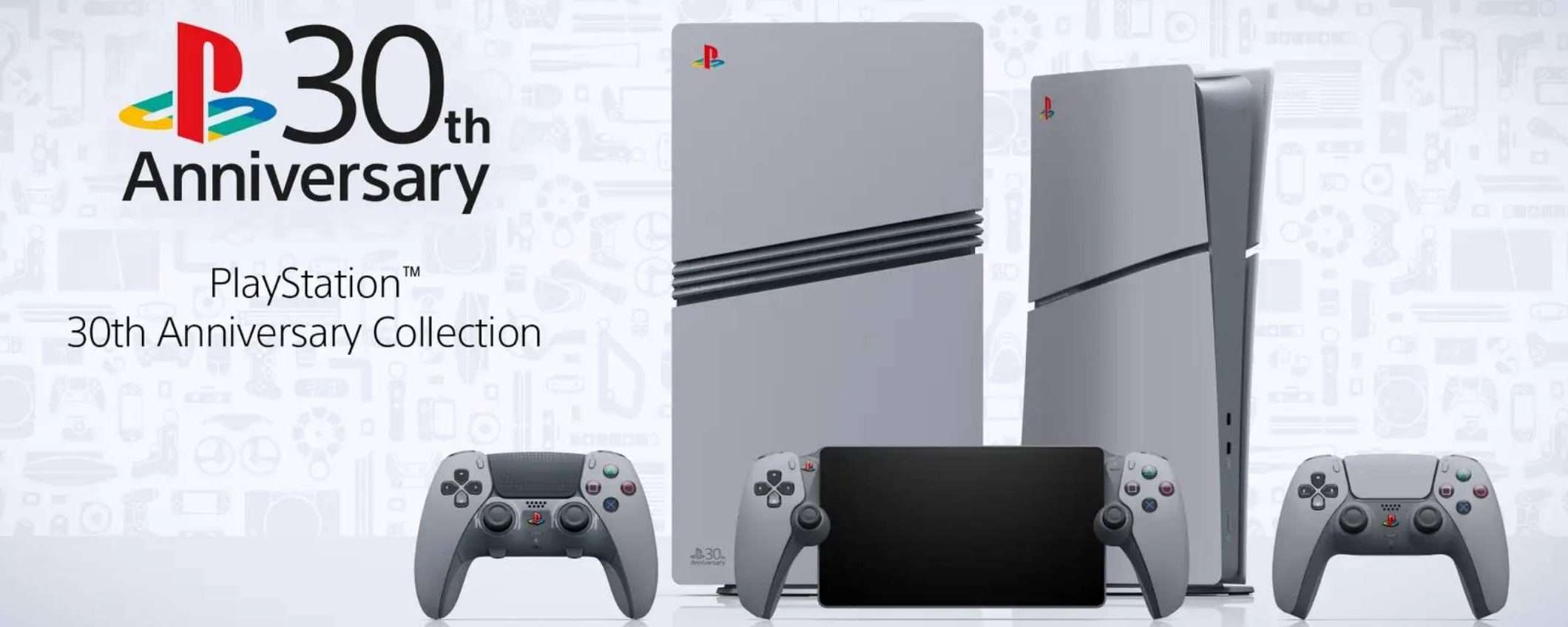 PlayStation annuncia una linea di console e accessori per il 30esimo anniversario