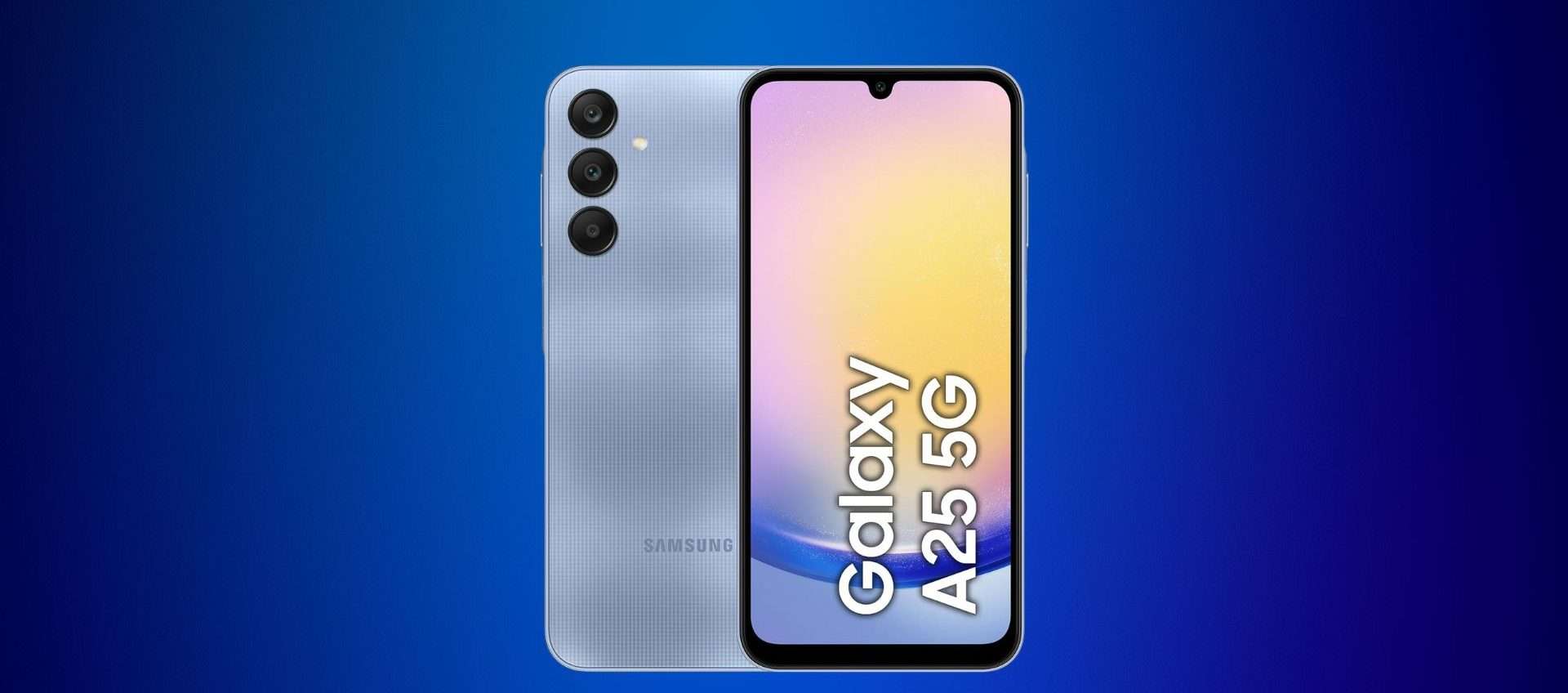 Samsung Galaxy A25 5G in offerta del 39%: oggi è tuo a meno di 200€