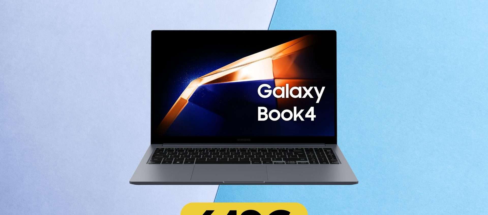 Samsung Galaxy Book4, prezzo clamoroso: oggi è tuo a meno di 650€