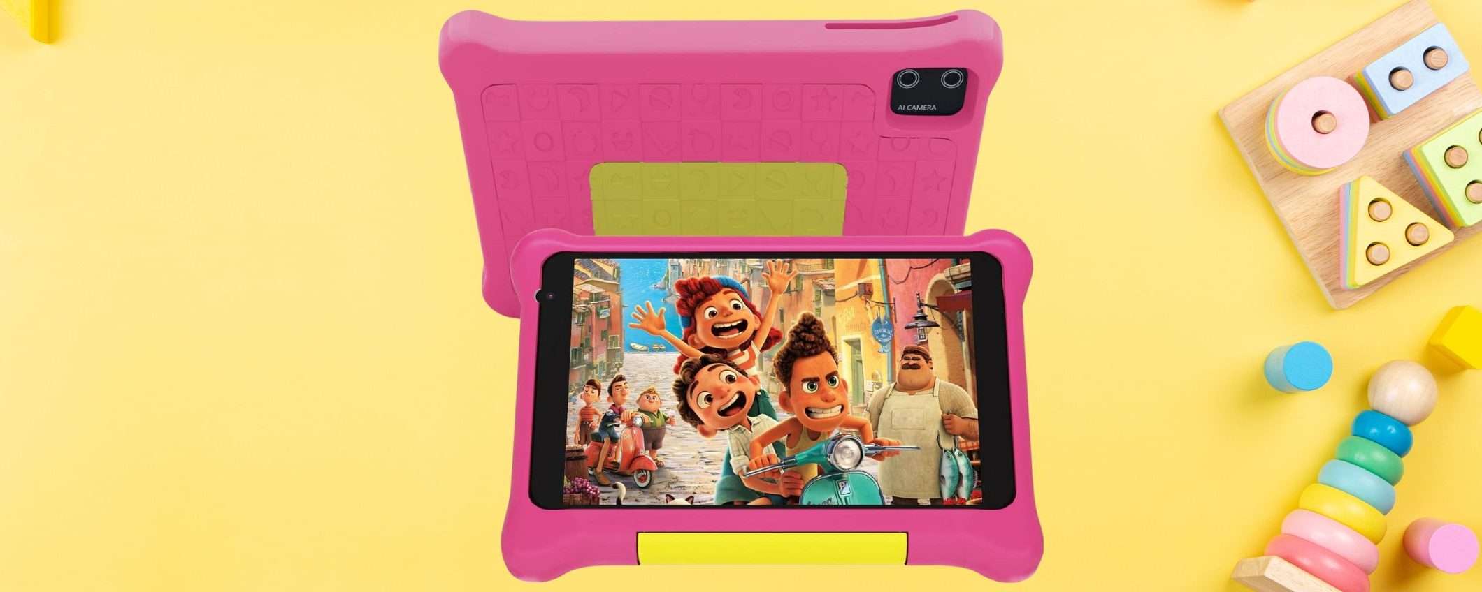 Questo tablet per bambini in offerta a 45 euro è il regalo che stavi cercando