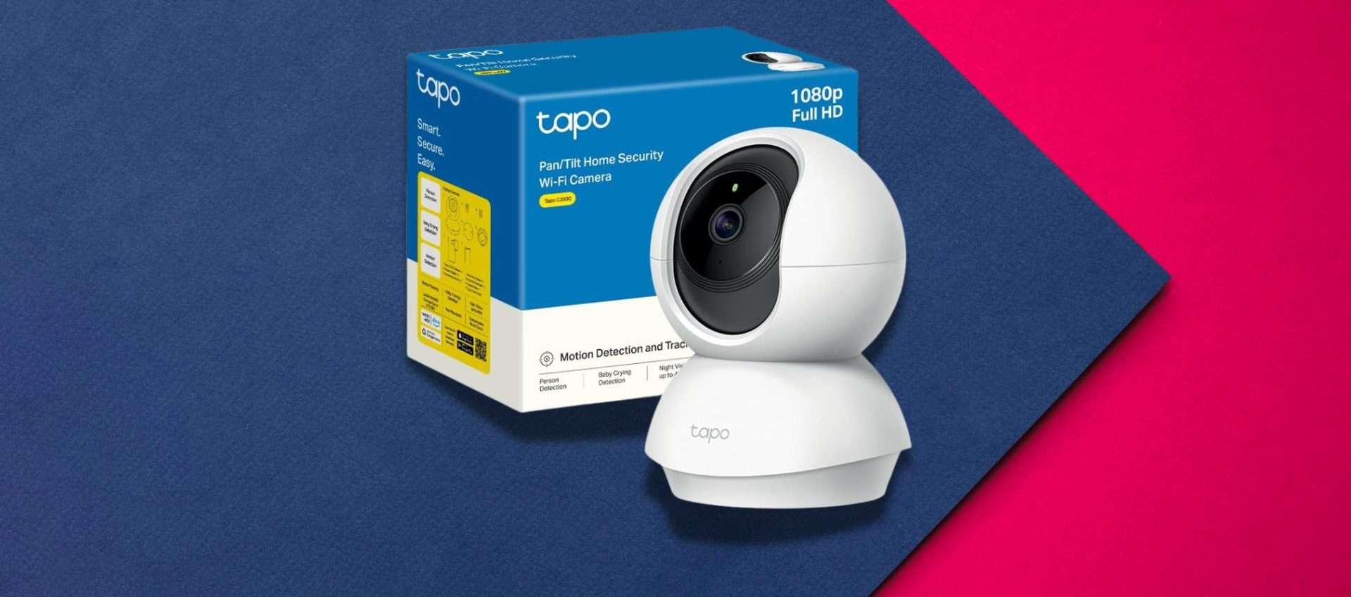 Tapo C200 in offerta su Amazon: ottima telecamera Wi-Fi a meno di 20€