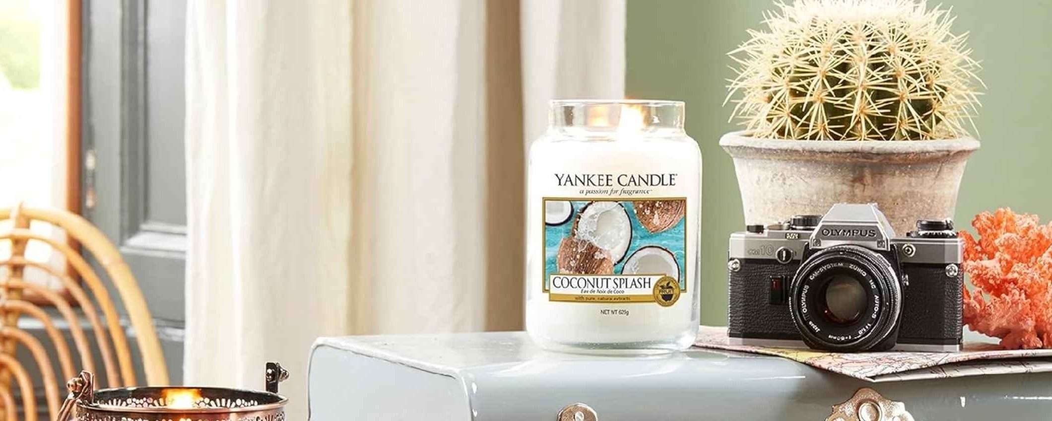 Yankee Candle: la candela profumata al latte di cocco in offerta a tempo (-31%)