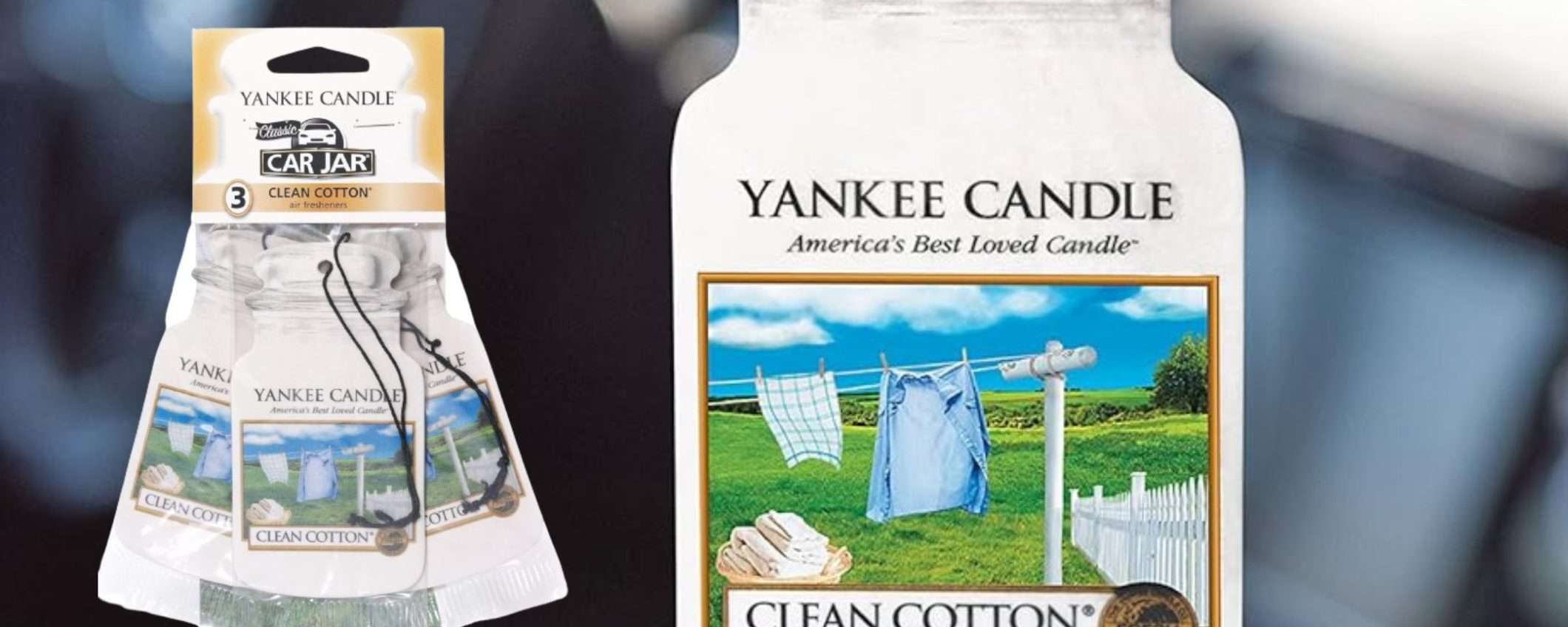 Yankee Candle in auto: 3 deodoranti a lunga durata a prezzo incredibile (7,90€)