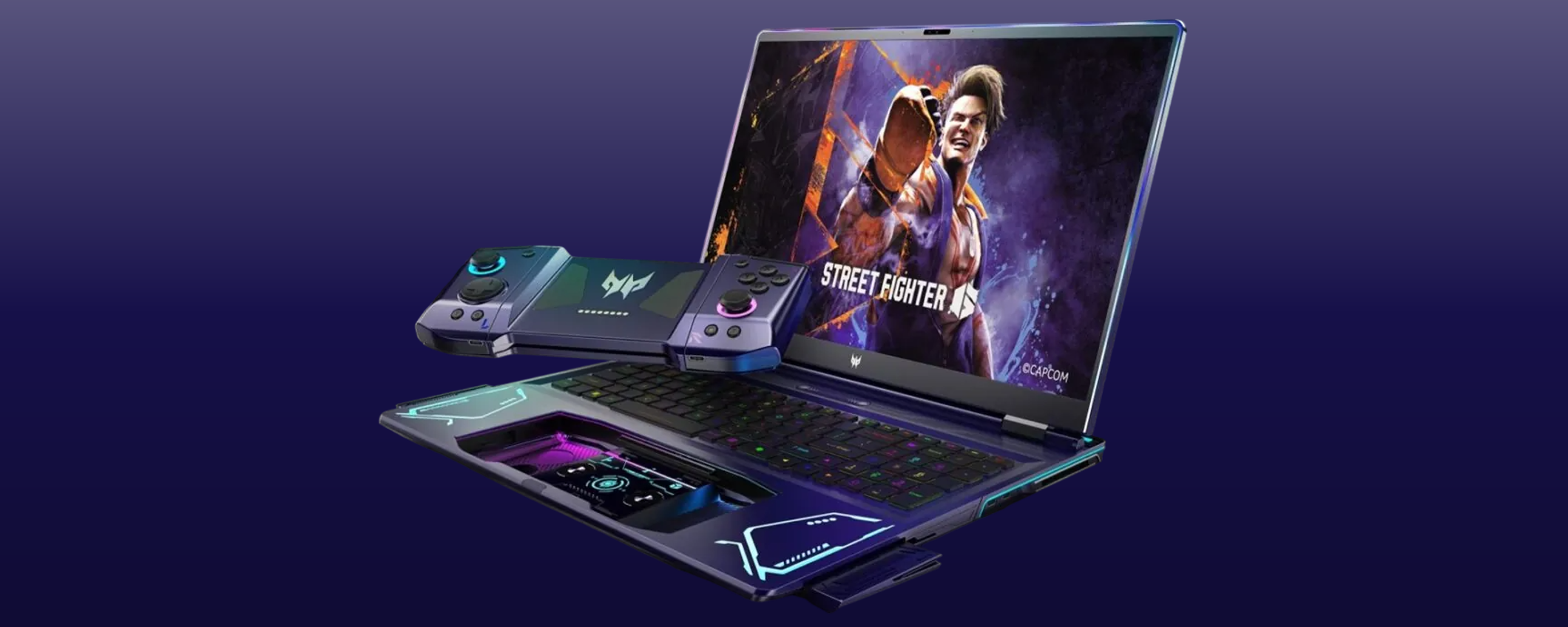 Acer sgancia la bomba: un laptop gaming con controller staccabile