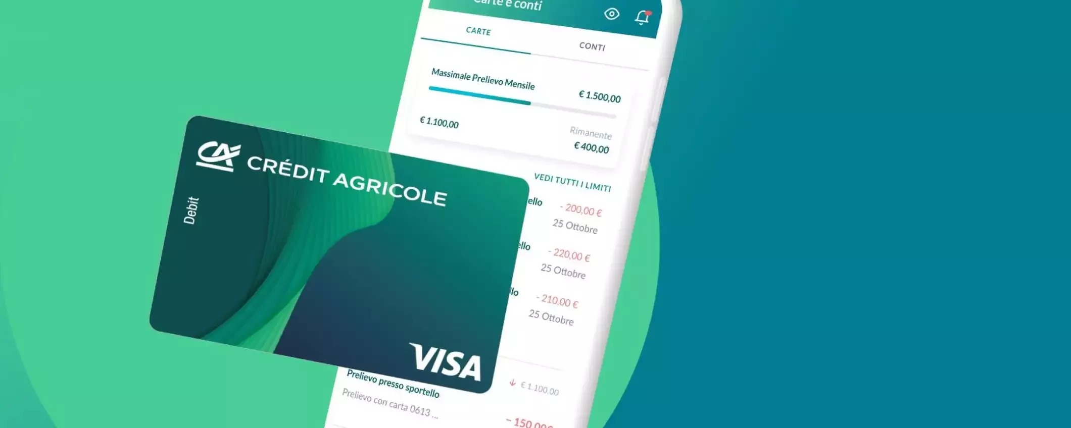 Usa il codice VISA per avere fino a 500€ di buoni Amazon con Crédit Agricole