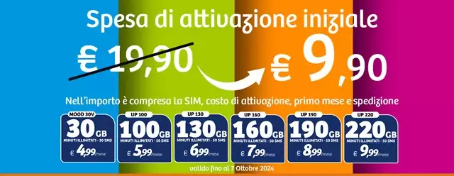 feder mobile nuove offerte mood e up