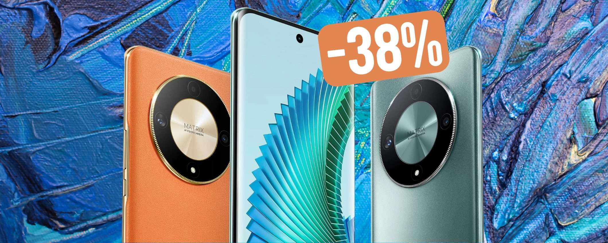 HONOR Magic6 lite 5G: fotocamera da 108 MP e 256GB di memoria (-38%)