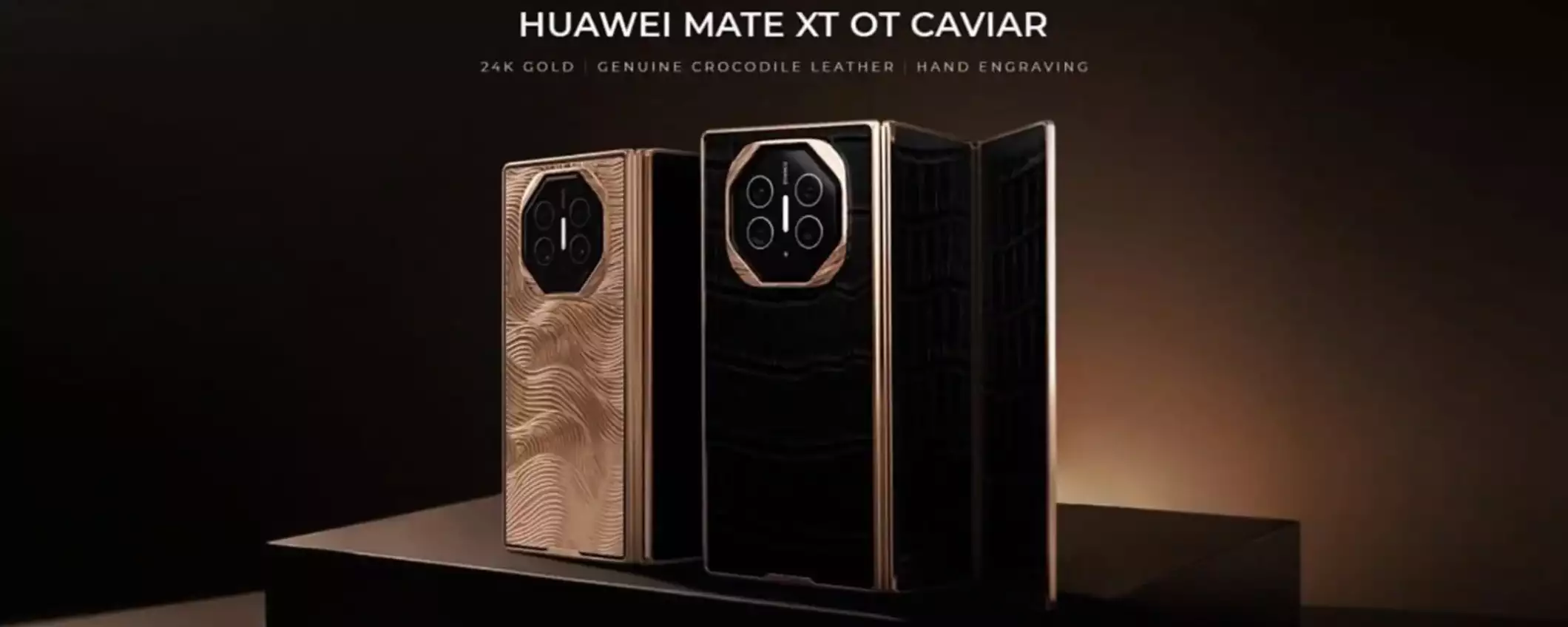 Huawei Mate XT si veste d'oro, ma il prezzo è a dir poco clamoroso