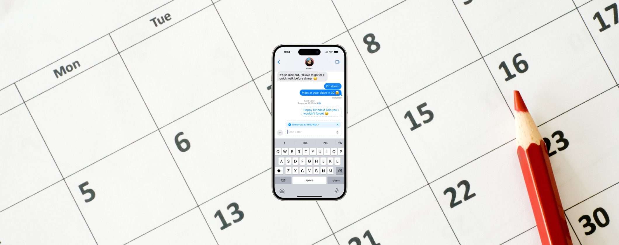 iOS 18: come programmare l'invio dei messaggi