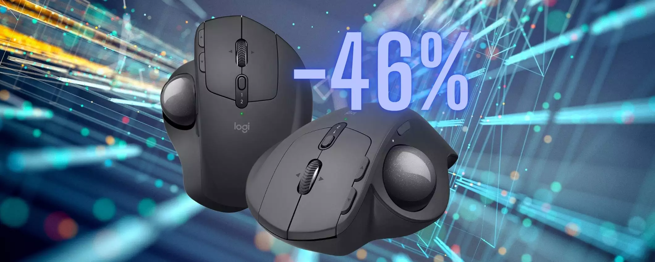 Logitech MX Ergo: mouse wireless con trackball, anche per gli spazi stretti