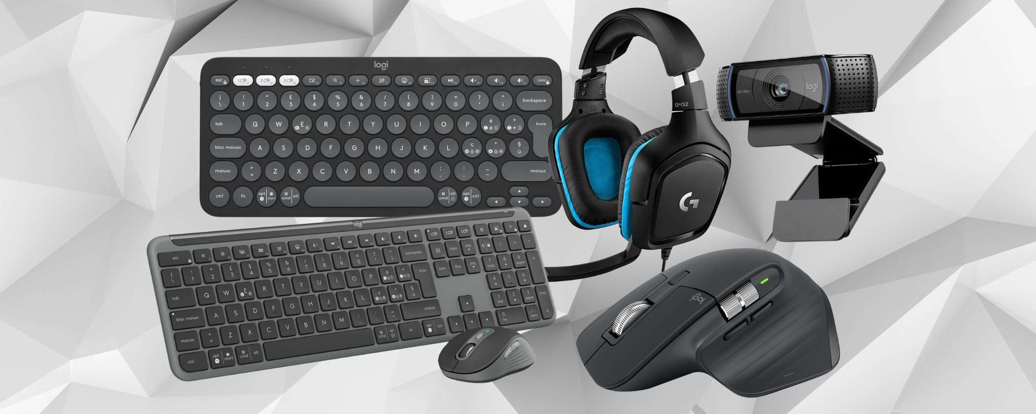 Logitech spacca il web: 5 prodotti spettacolari a molto meno