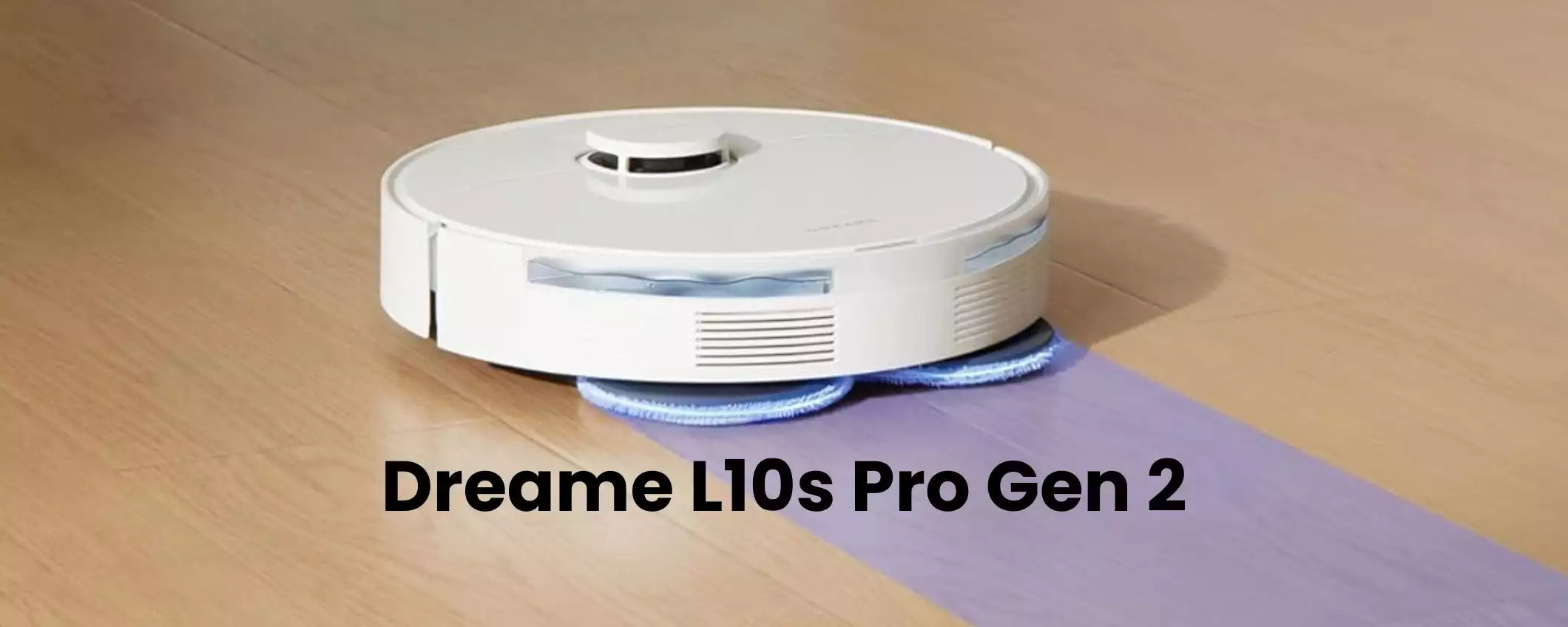 Pulizia completa con il robot Dreame L10s Pro Gen 2 (aspira e lava)