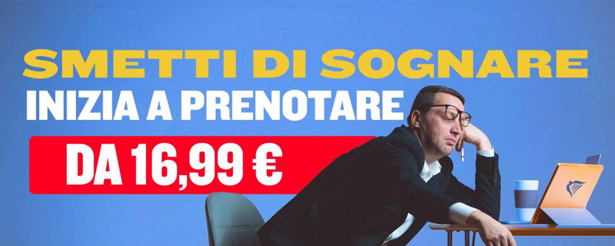 Ryanair, la nuova promo FLASH ti porta dove vuoi a poco più di 15 euro