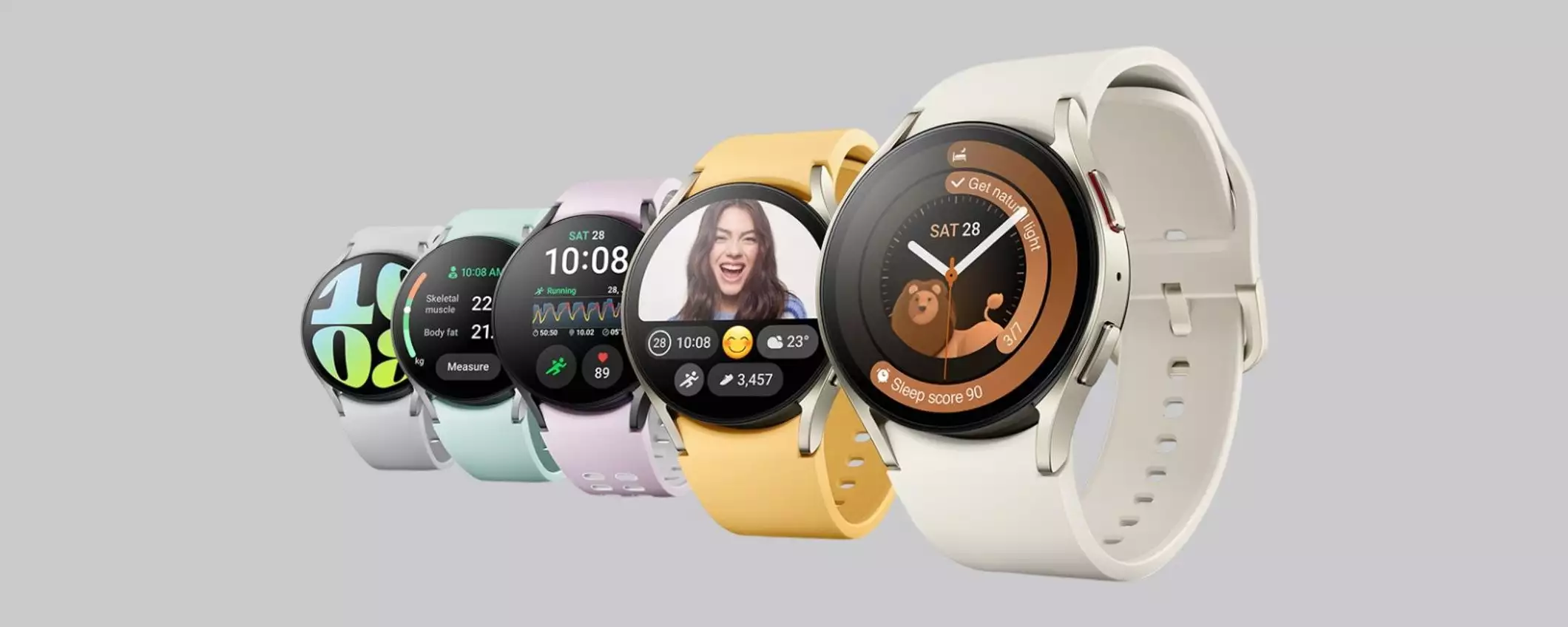 Samsung Galaxy Watch 6, 5 e 4: nuova beta di One UI 6 Watch