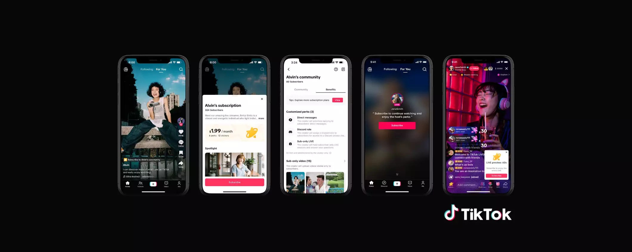 TikTok, nuova modalità di abbonamento ai creator: come funziona