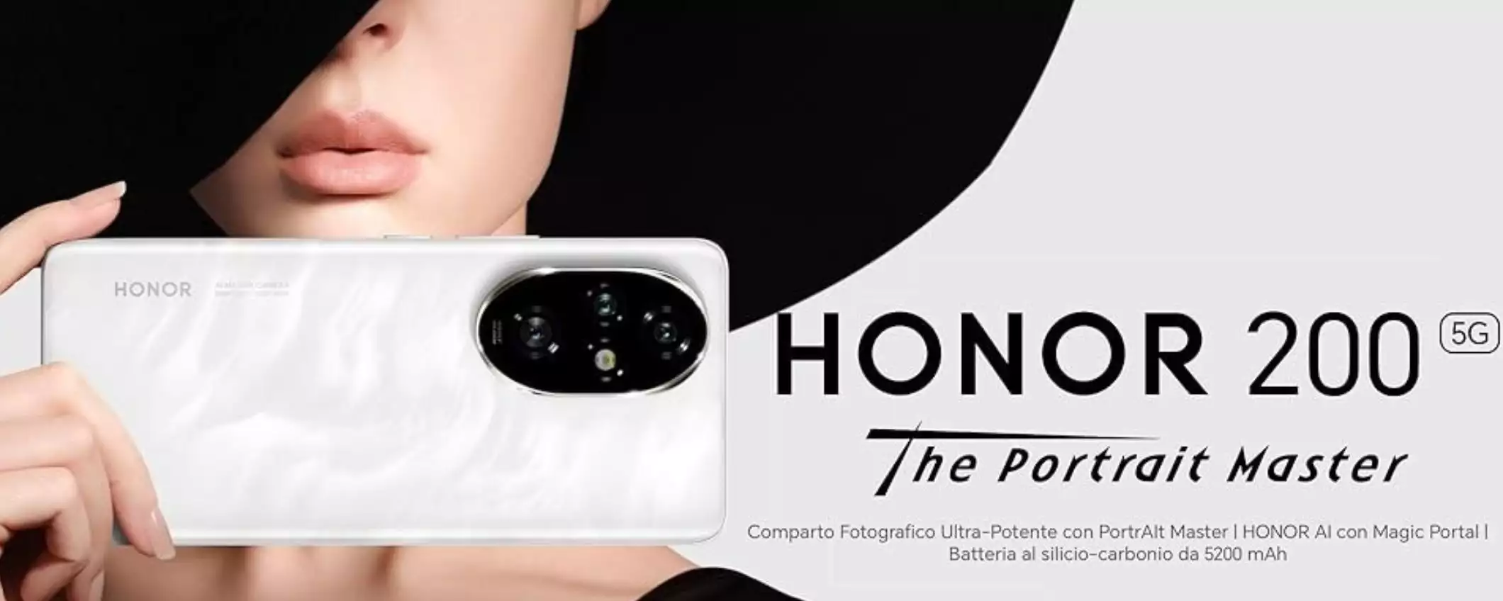 Tripla fotocamera, 256GB di memoria e ricarica da 100W: HONOR 200 è super