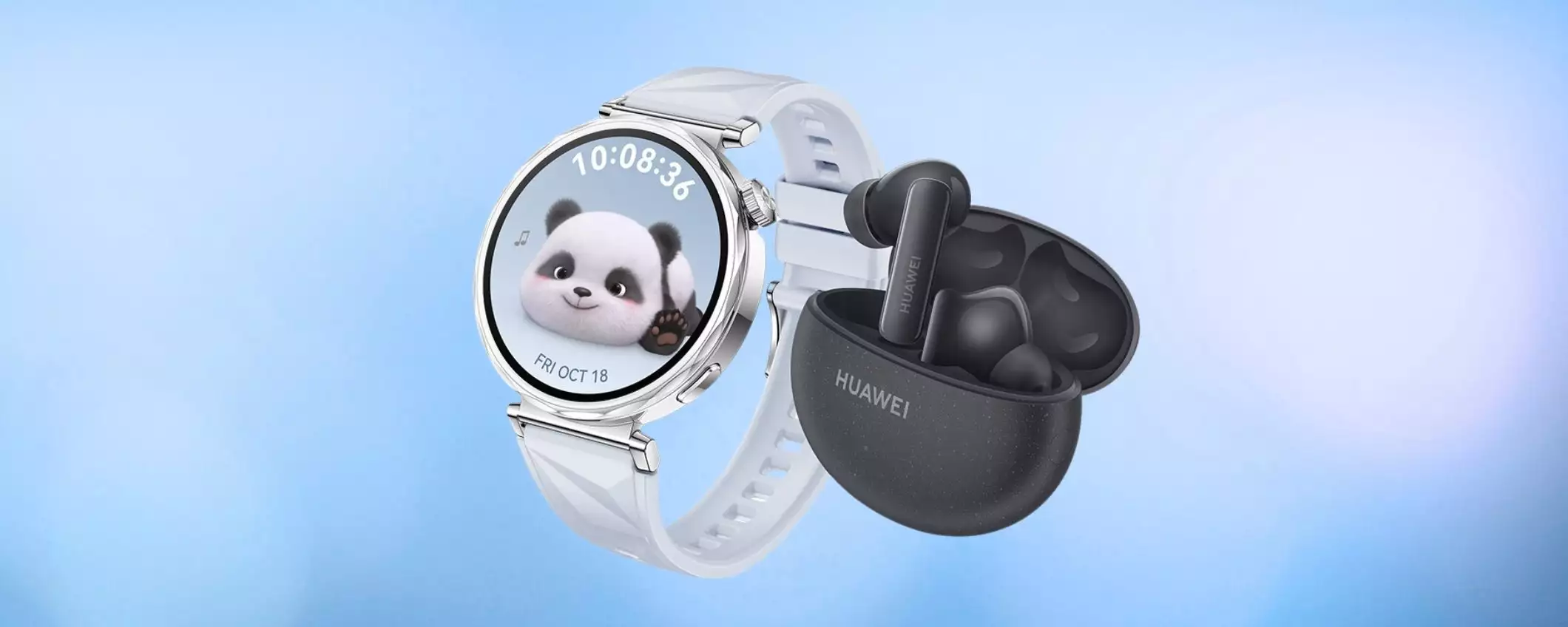 HUAWEI attiva la PROMO sul Watch GT5: cuffie in regalo e coupon sconto