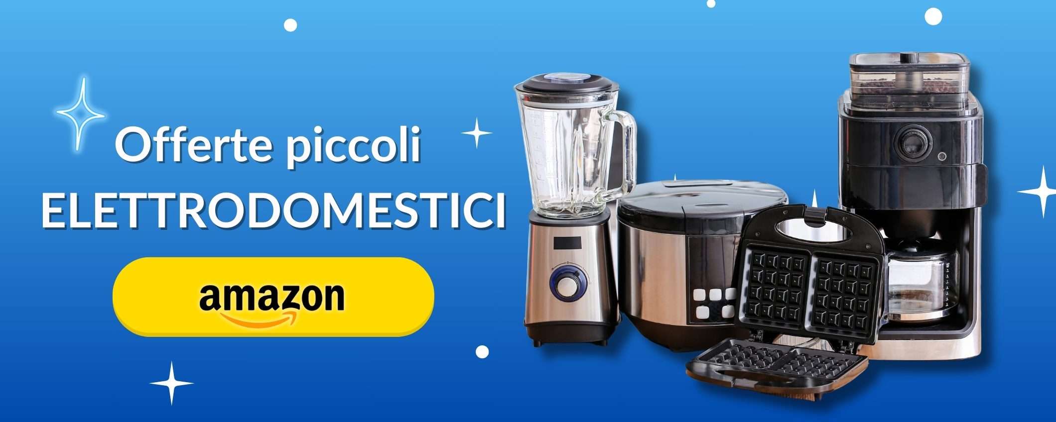 Amazon Fiera dei piccoli elettrodomestici: 10 occasioni in sconto subito