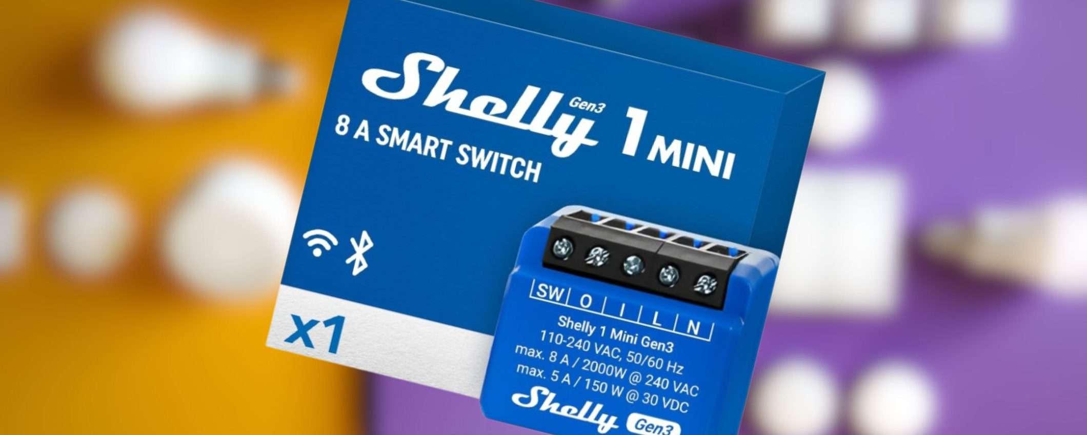 Shelly Plus 1 Mini Gen3 a 9,52€ su Amazon: l'interruttore che rende TUTTO SMART