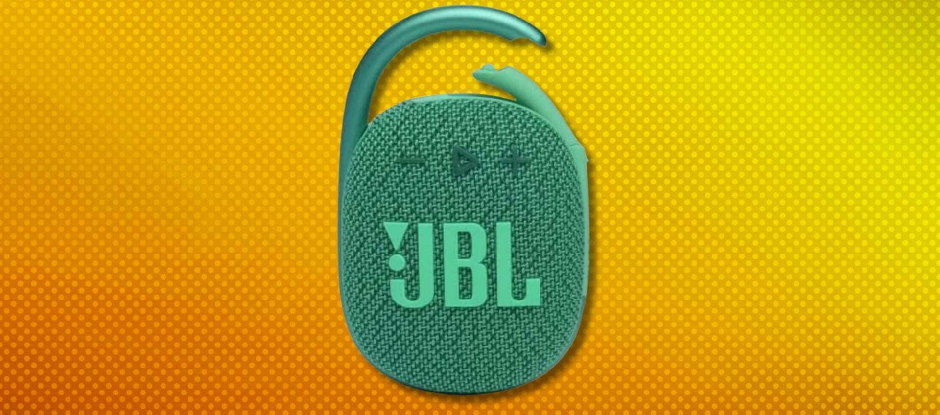 JBL CLIP 4 ECO: speaker Bluetooth compatto e iconico a soli 49,99€