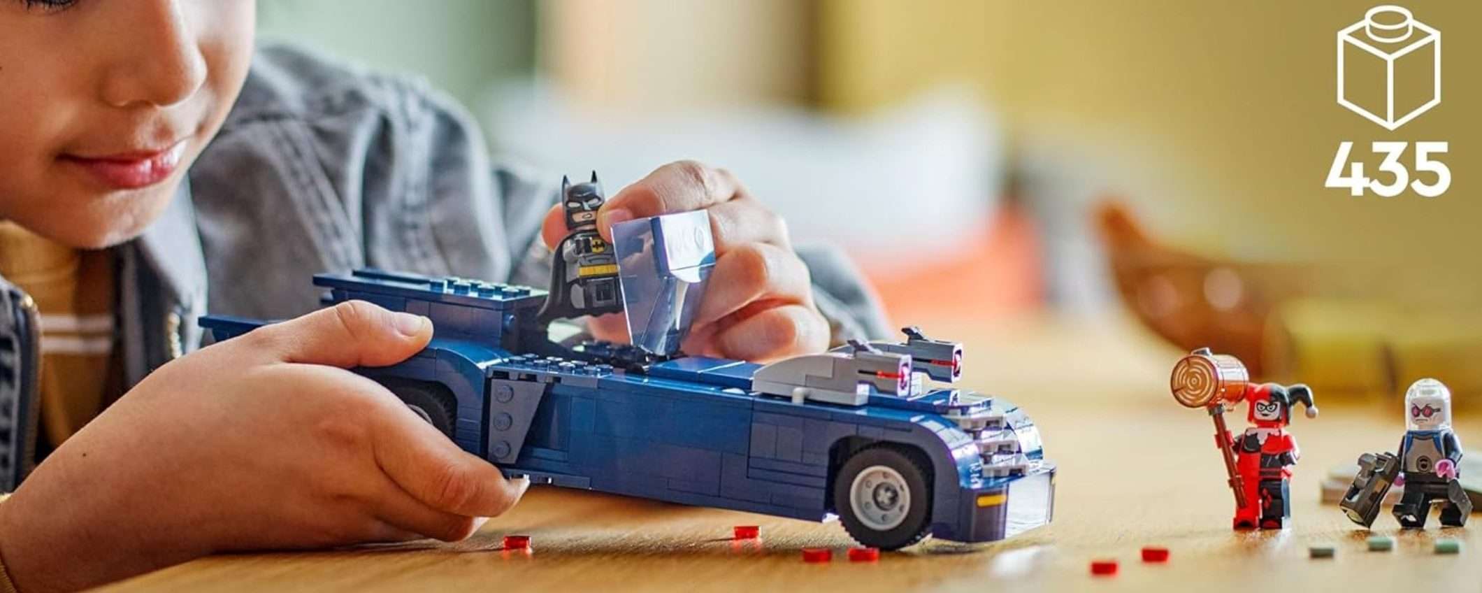 Batmobile LEGO con Batman, Harley Quinn e Mr. Freeze: fantastico set in sconto Amazon (-15%)