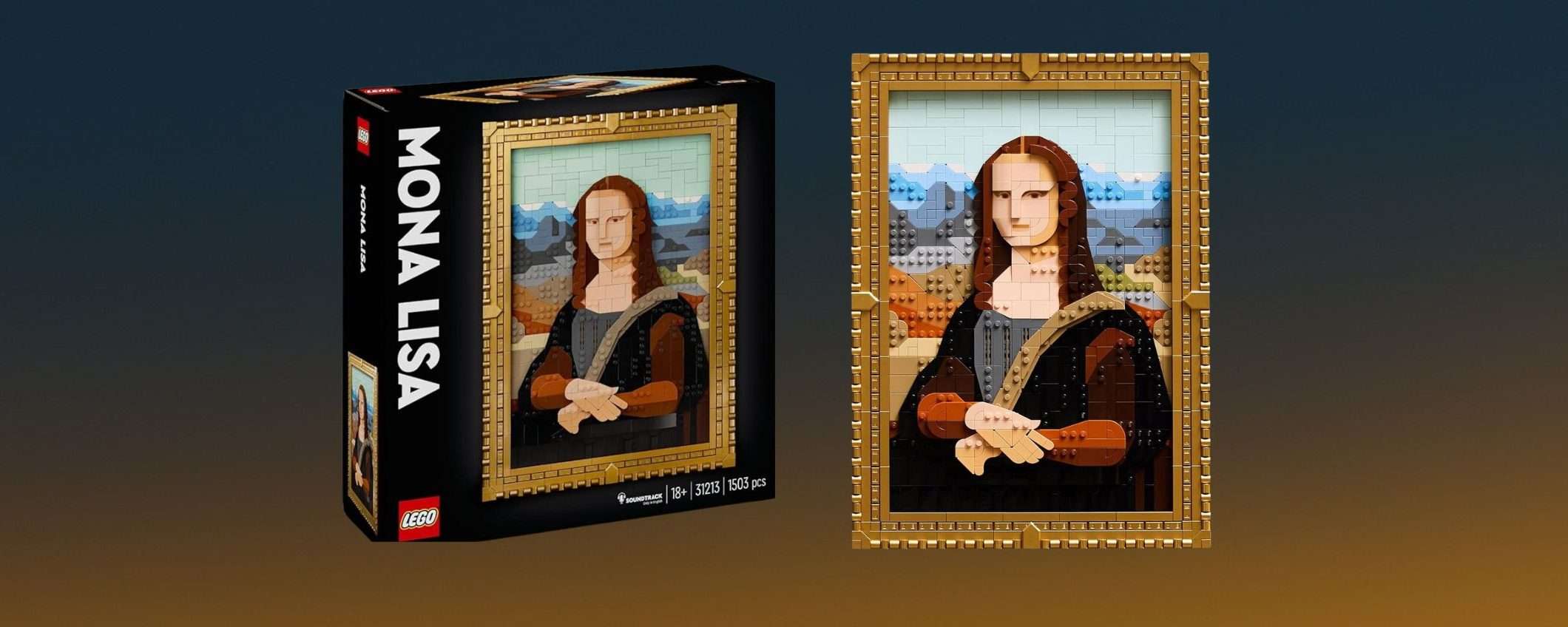 Il nuovo set LEGO Gioconda è arrivato su Amazon: acquistalo subito