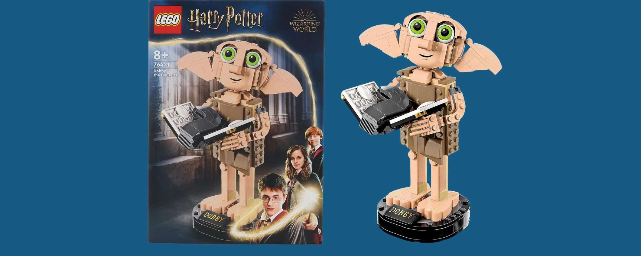 LEGO Harry Potter: Dobby l'Elfo Domestico torna in offerta su Amazon