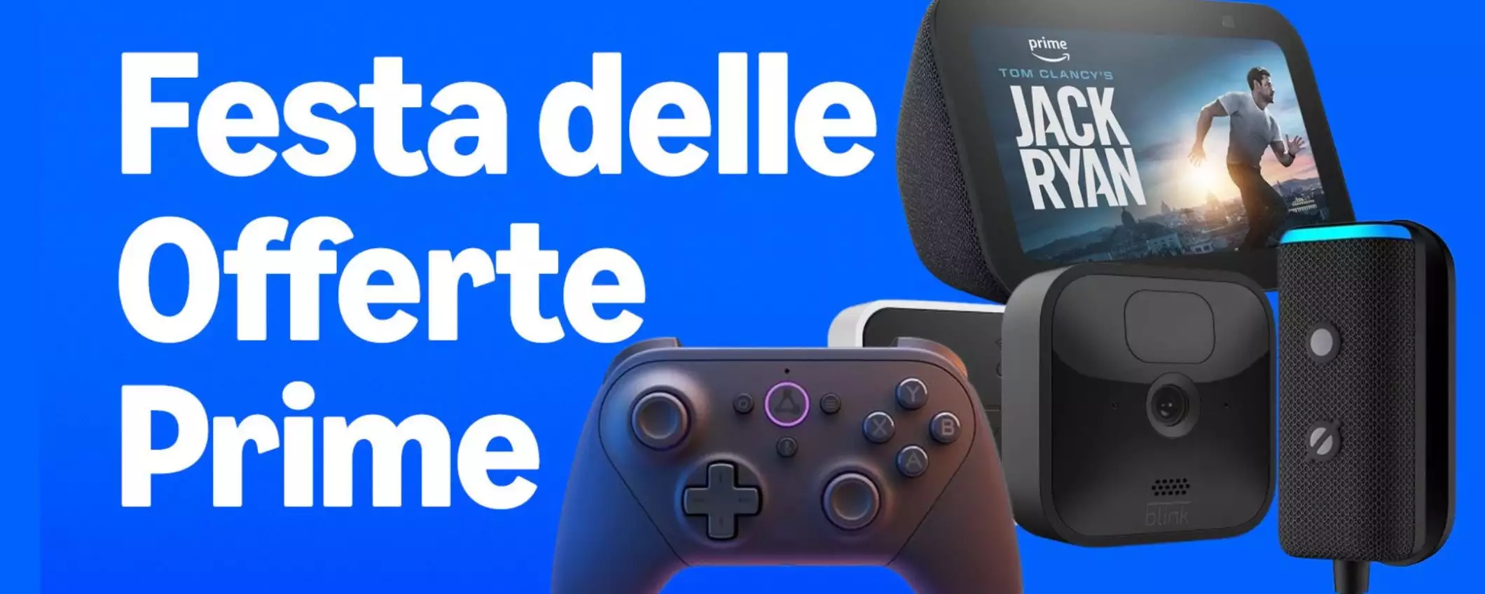 Festa delle Offerte Prime 2024 al via: 10 occasioni tech Amazon fino a 59€