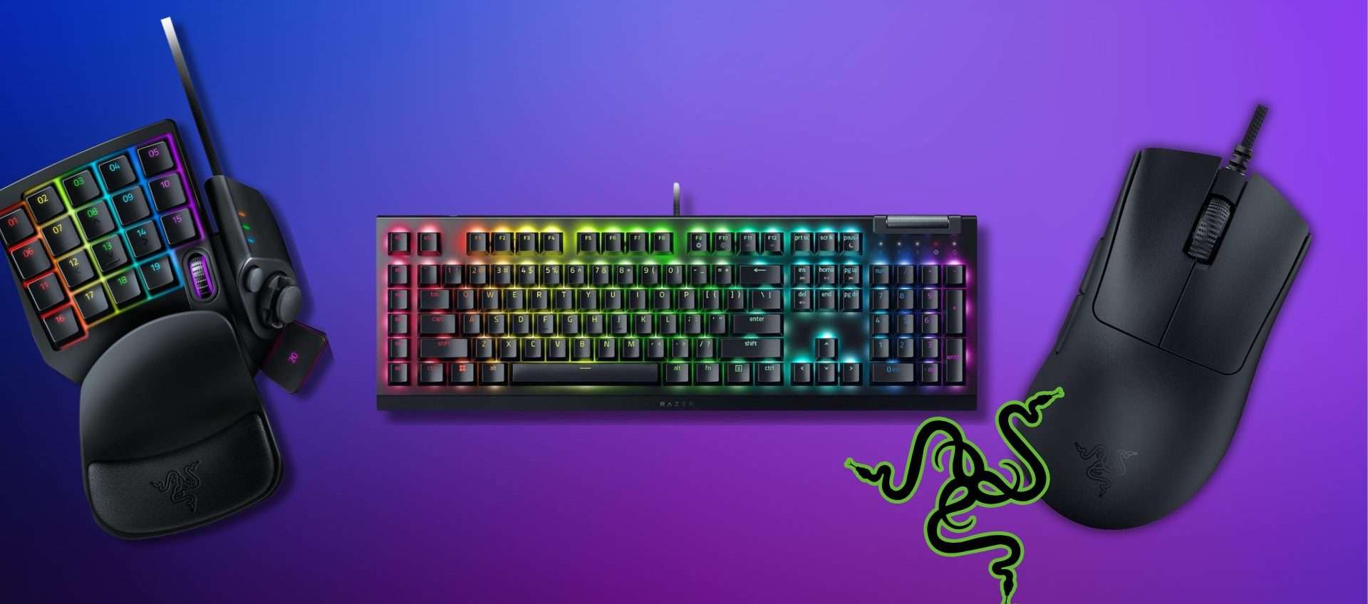 Tantissimi accessori gaming della Razer a prezzo da outlet: tutte le offerte migliori