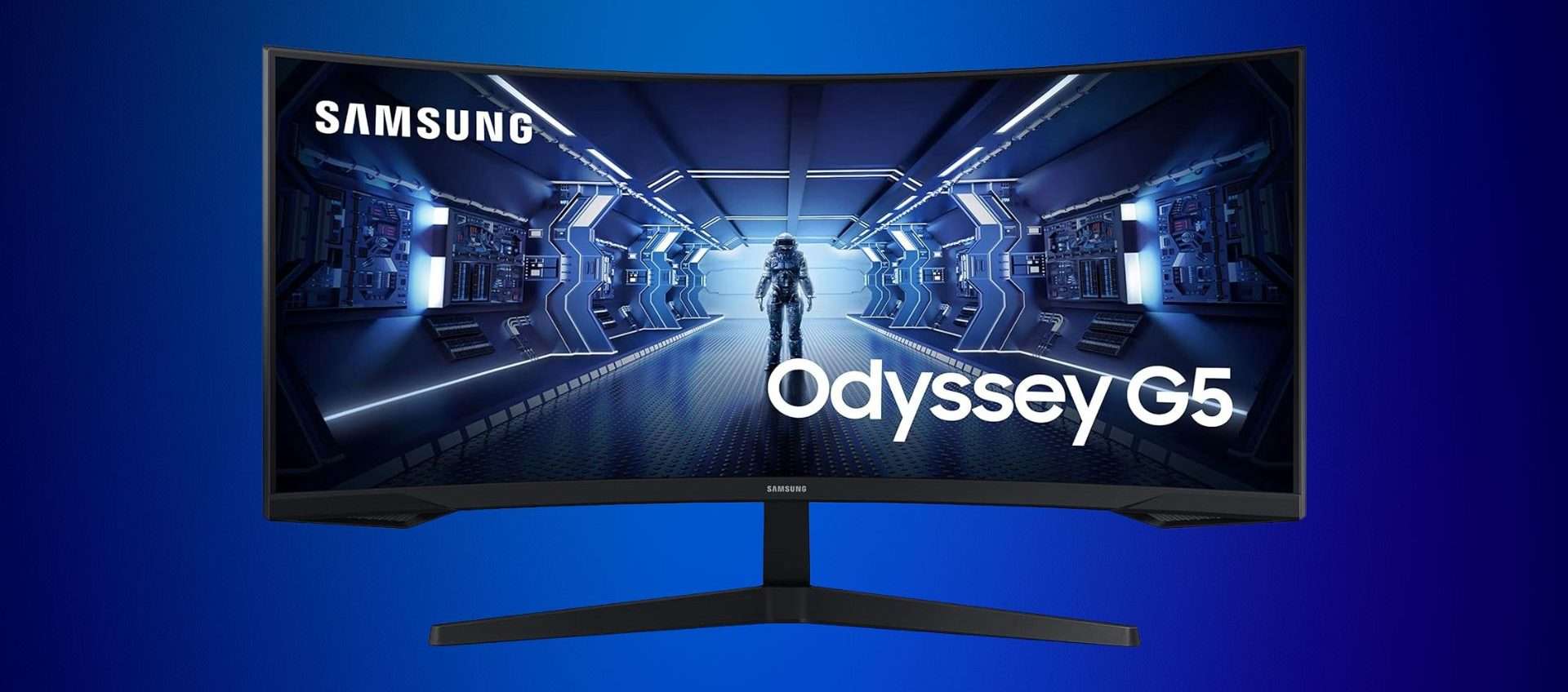 Samsung Odyssey G5: solo 299€ per 34