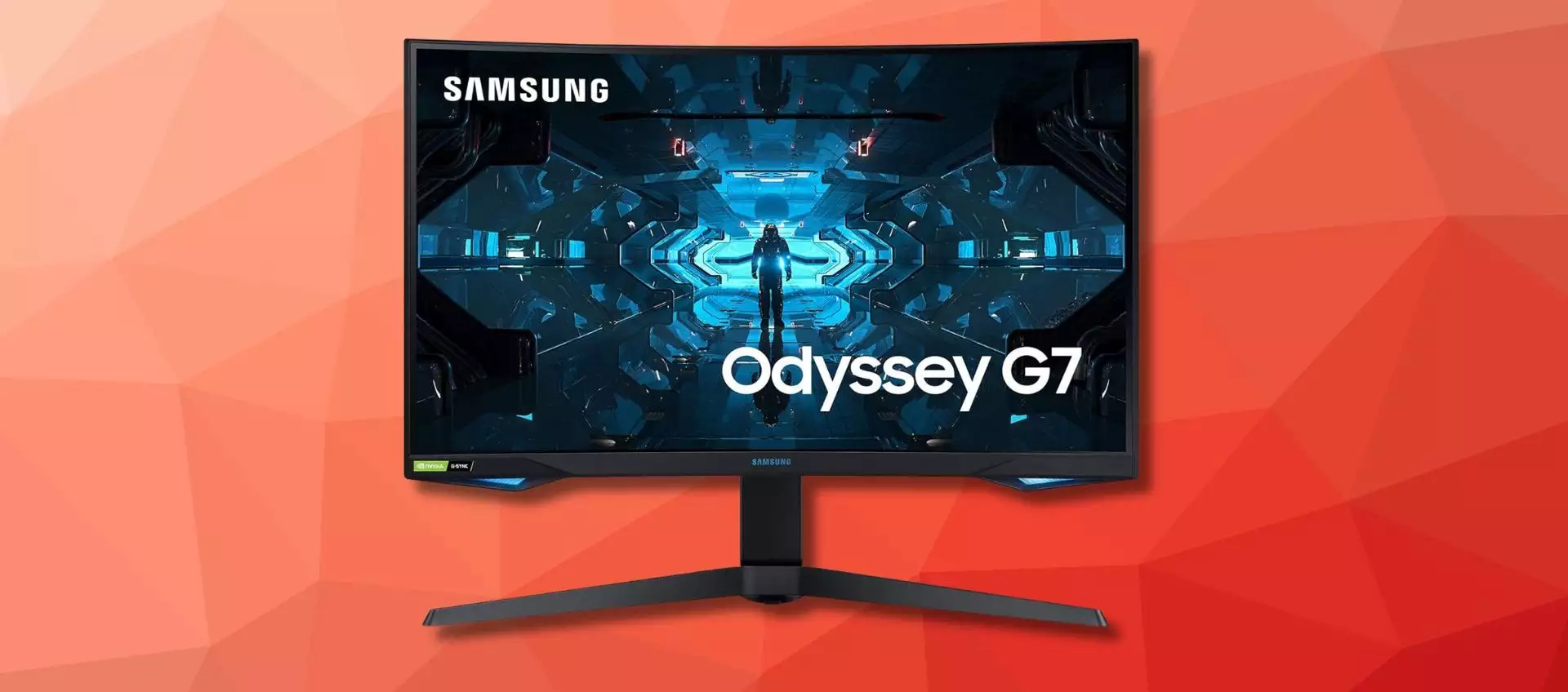 Samsung Odyssey G7 in offerta su Amazon: monitor gaming curvo a prezzo spettacolare