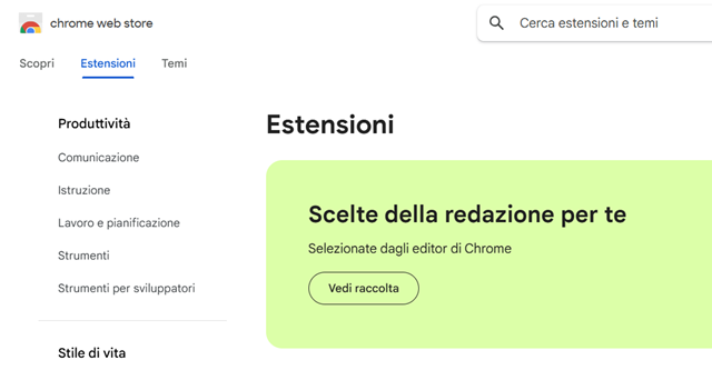 Estensioni Google Chrome come installarle