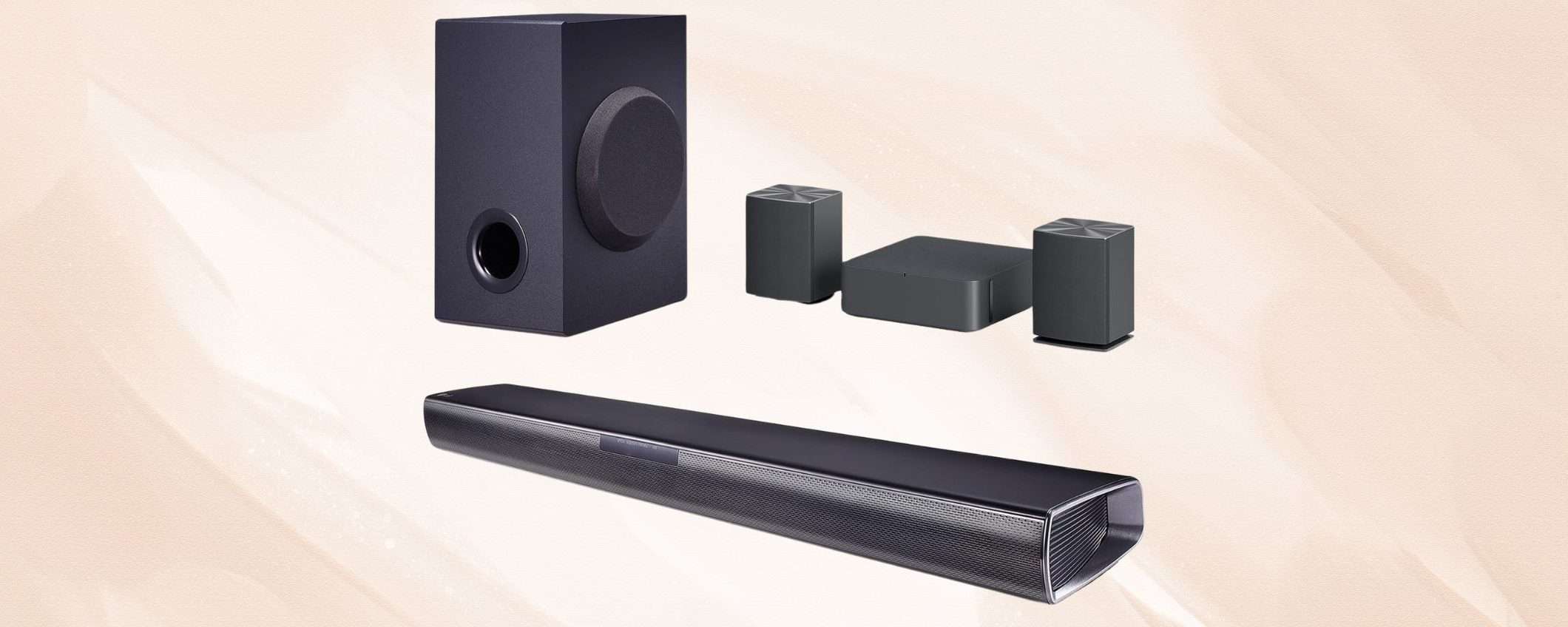 Soundbar LG 220W 4.1 surround: prezzo OCCASIONE su Amazon