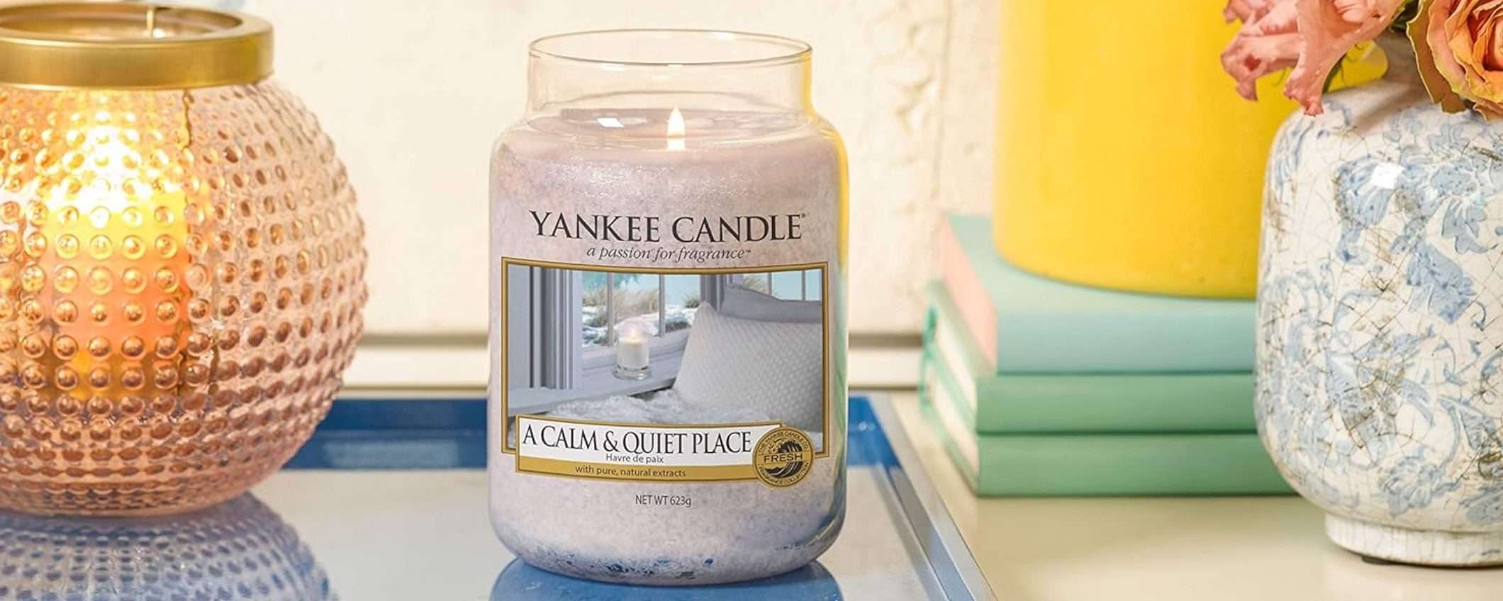 Relax totale con questa Yankee Candle in offerta al 32% in meno su Amazon