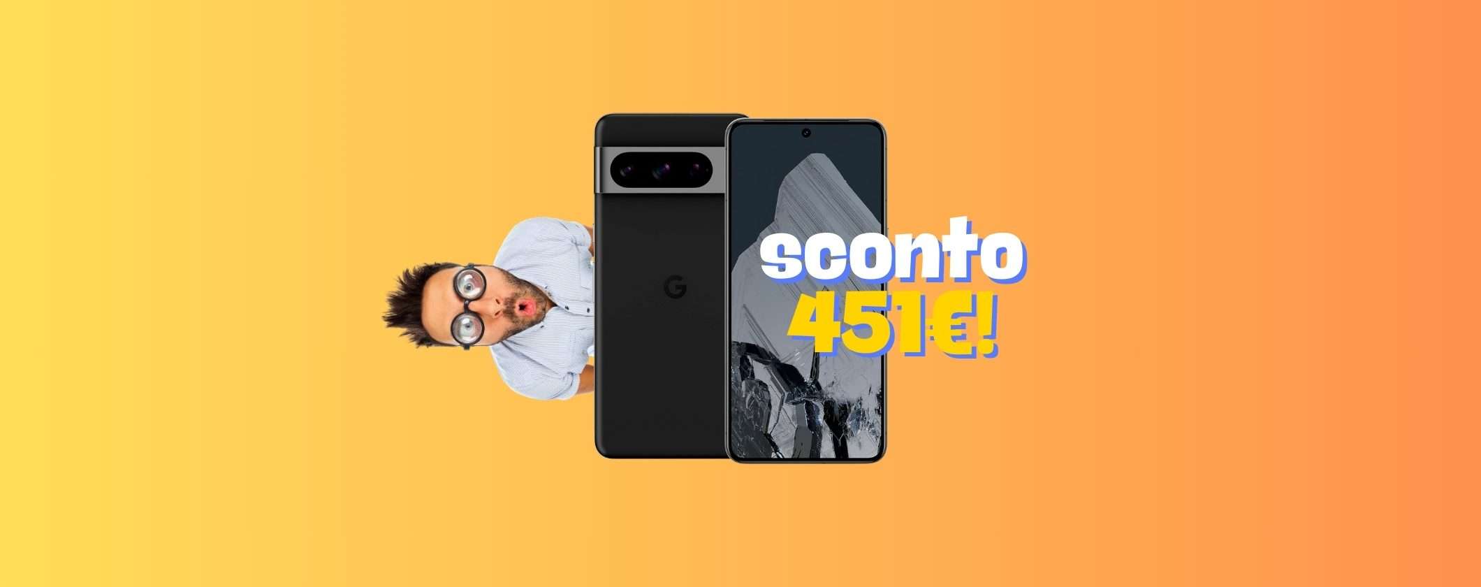 Google Pixel 8 Pro: 451€ di sconto alla Festa delle Offerte Prime