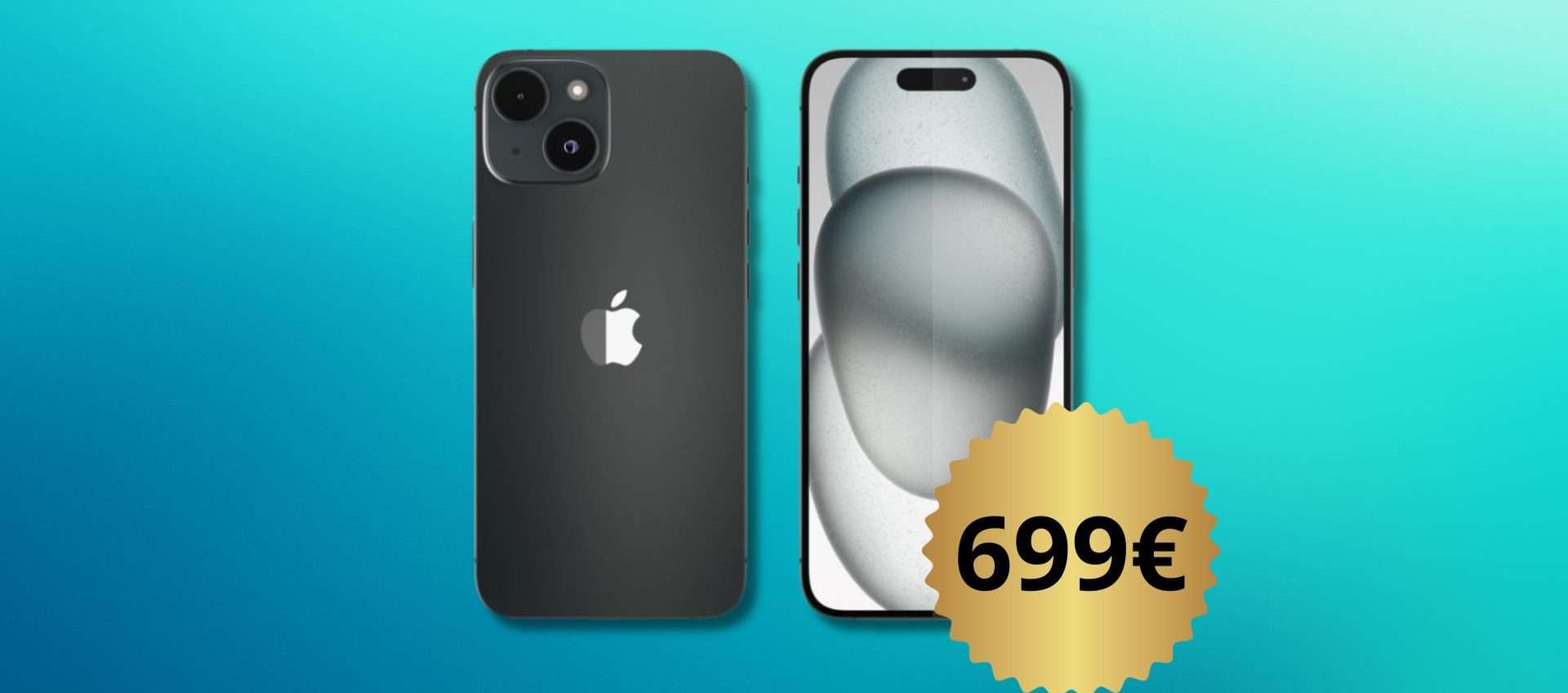 Apple iPhone 15 5G, prezzo irresistibile: tuo a 699€ (anche in 3 rate)