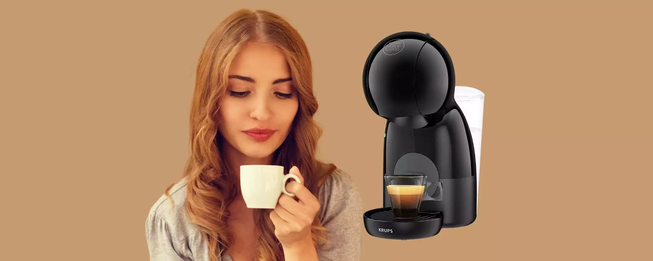 Krups Piccolo Xs: macchina per espresso in capsule super compatta