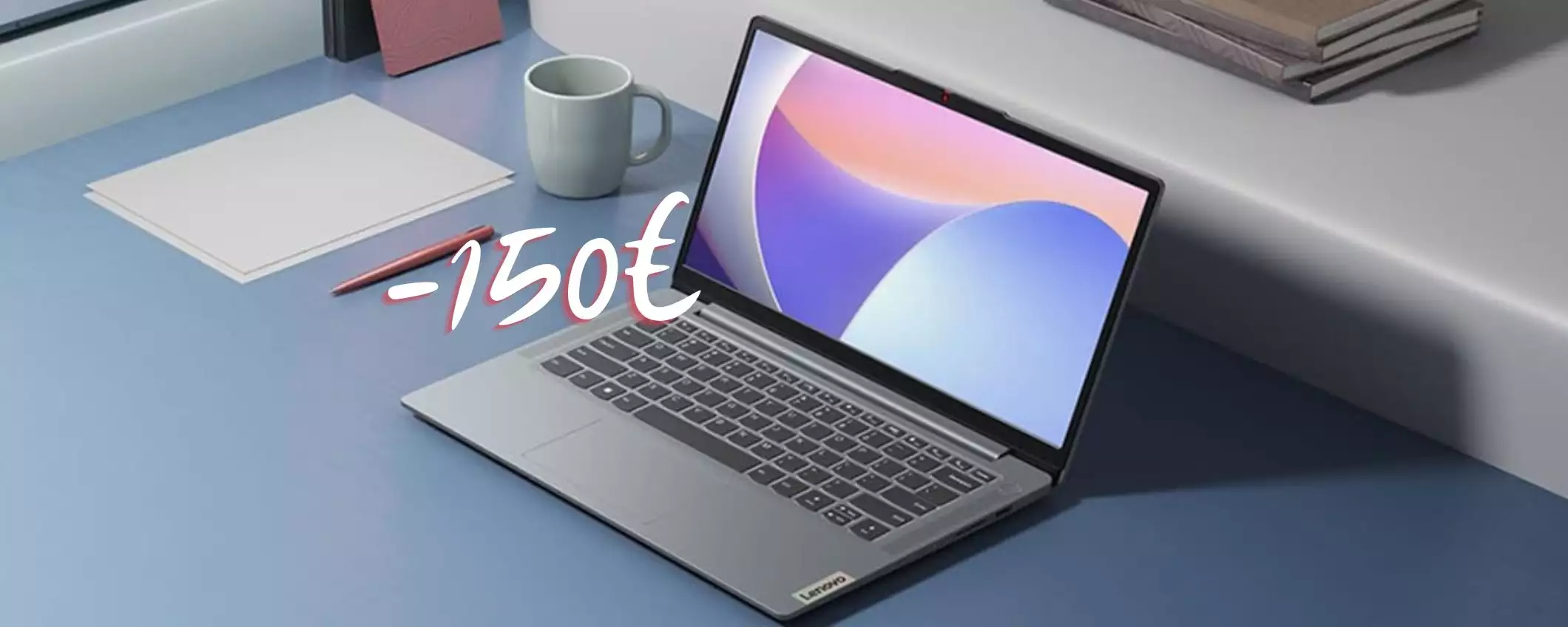 Lenovo IdeaPad Slim 3 con i5, 8GB RAM e 512GB SSD a 150€ in meno