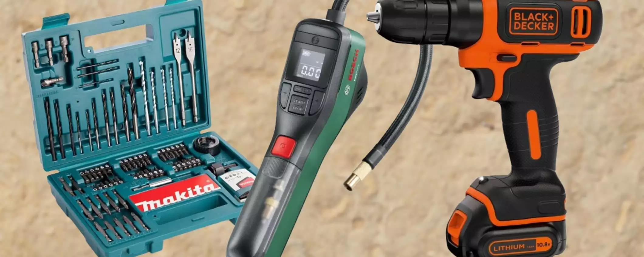 Bosch, Makita e Black+Decker: sconti WOW, arriva la Festa delle Offerte Prime