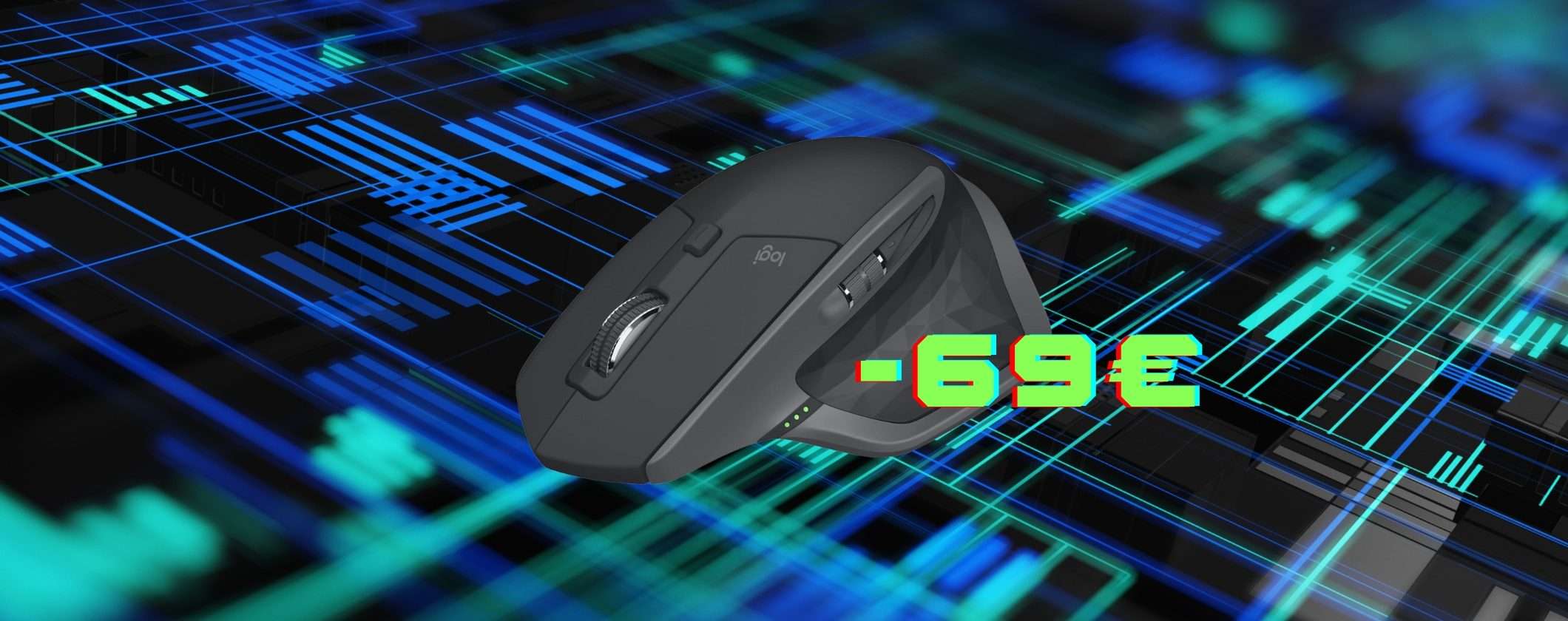 Mouse Logitech MX Master 2S: 69€ di sconto con la Festa delle Offerte Prime