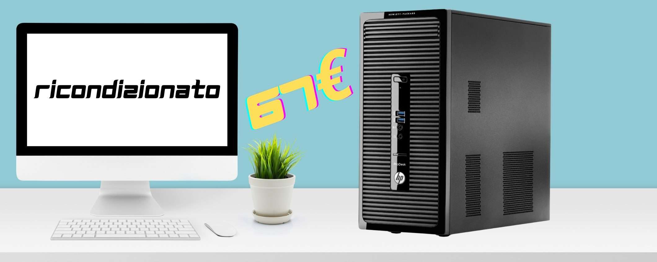 Offerta folle di eBay che sta (quasi) regalando un PC fisso ricondizionato