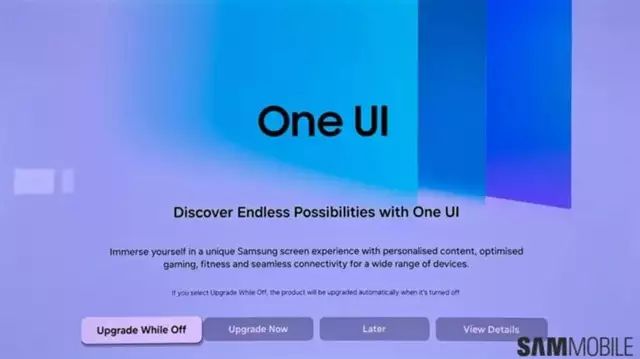 one ui smart tv samsung