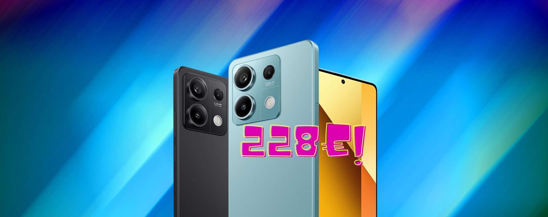 Redmi Note 13: disponibilità limitata a 228€ con la Festa delle Offerte Prime