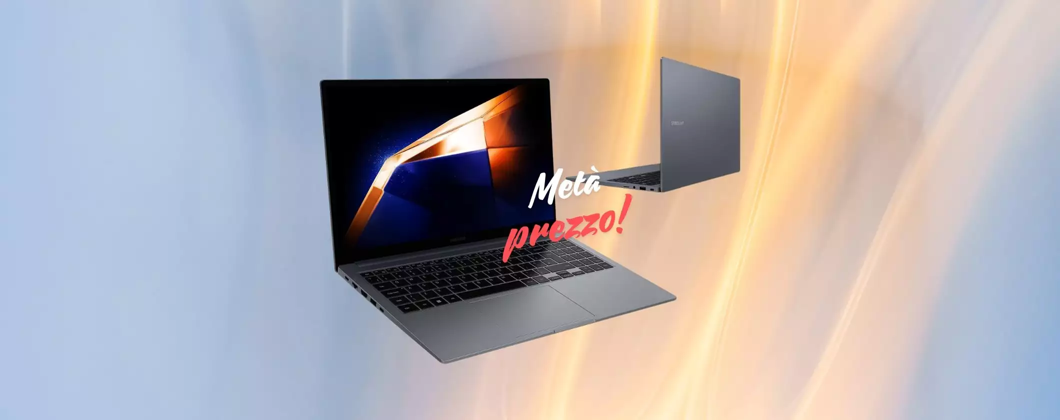 Samsung Galaxy Book4 a metà prezzo con la Festa delle Offerte Prime