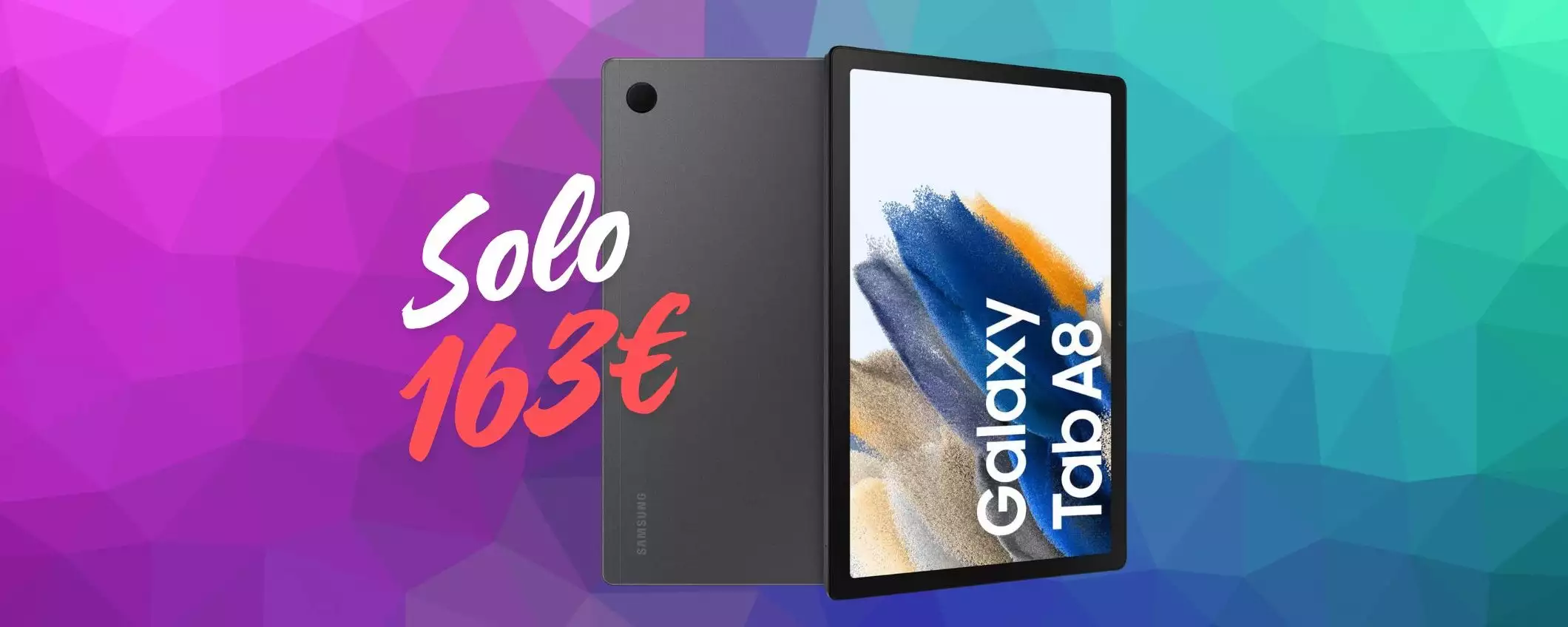 Samsung Galaxy Tab A8 da 10,5 pollici in sconto del 42% non ha rivali