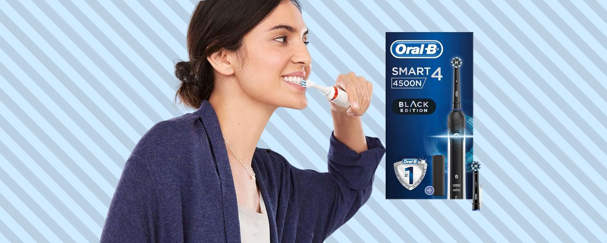 Super occasione con sconto del 63% per lo spazzolino elettrico Oral-B Smart 4