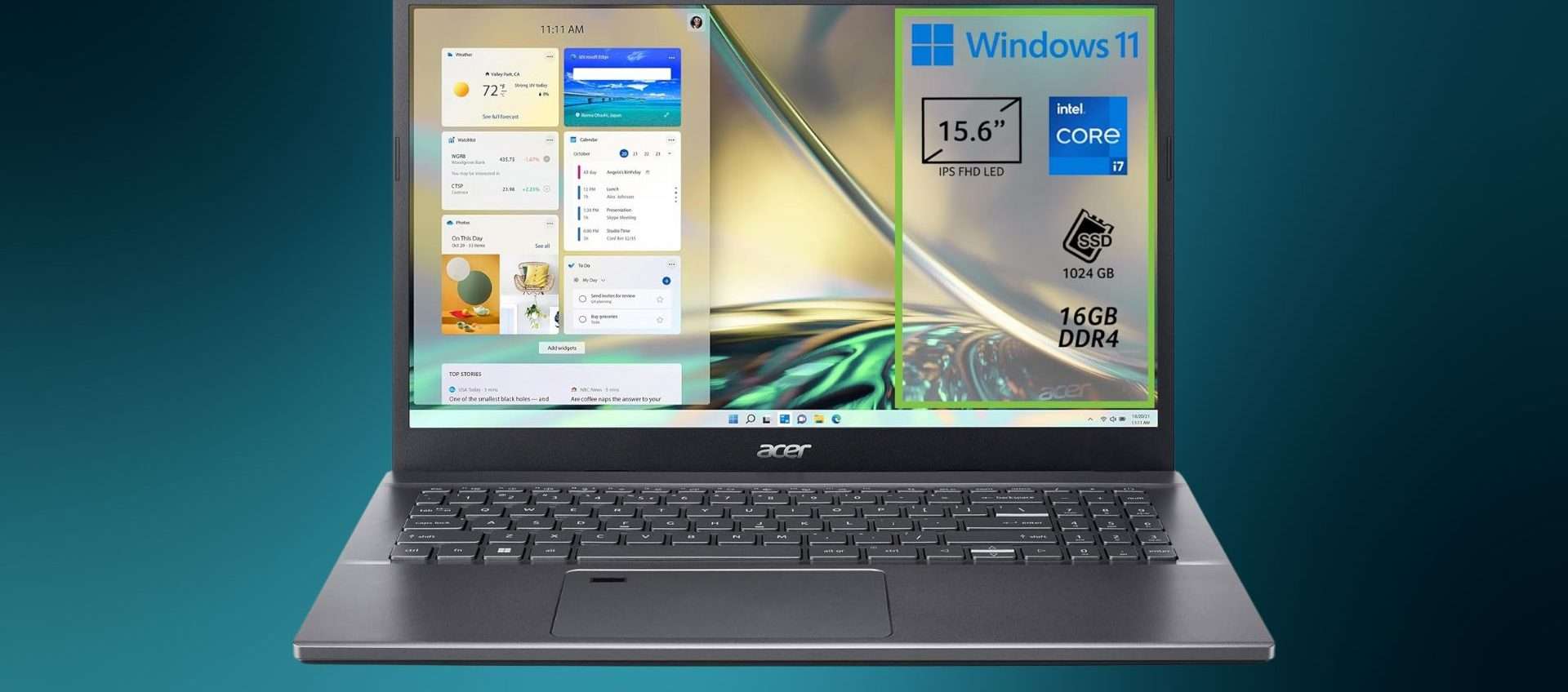 Acer Aspire 5: Intel i7 e 16GB RAM in offerta ad un prezzo top