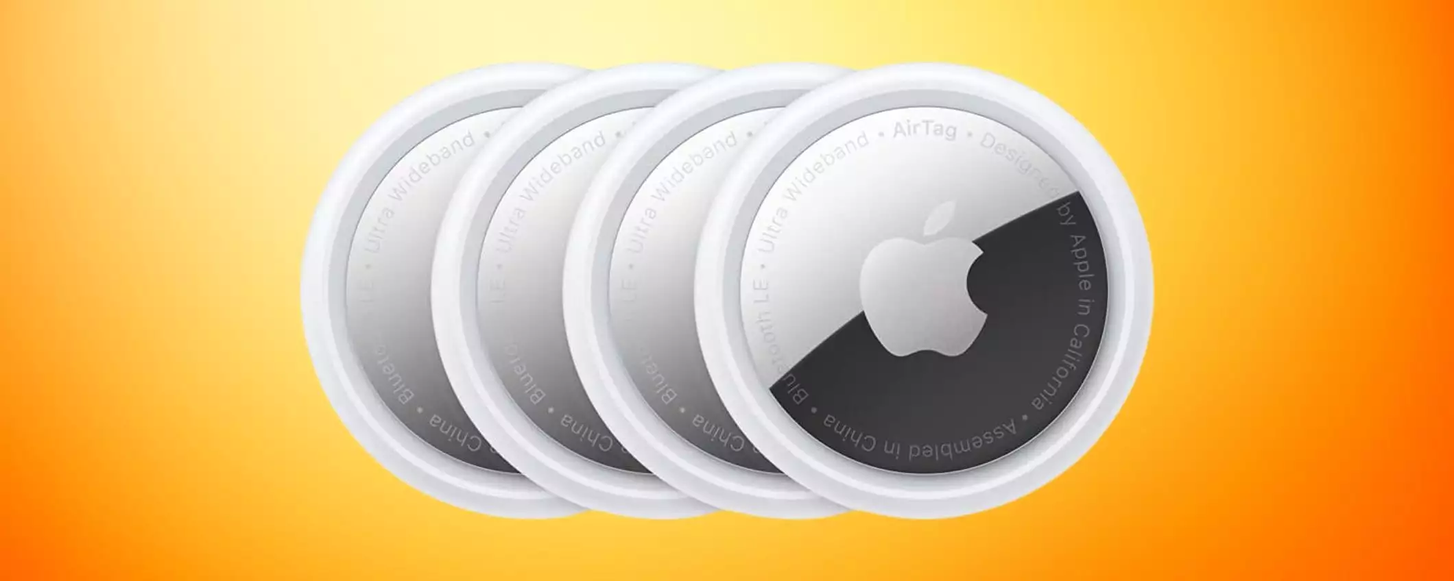 Apple AirTag in sconto record: la confezione da 4 al prezzo più basso di sempre su Amazon