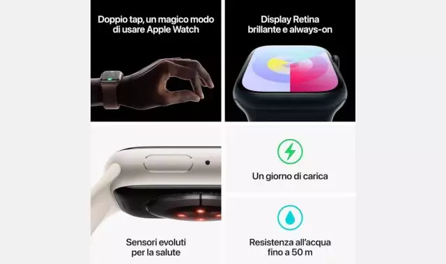 Apple Watch 9 caratteristiche